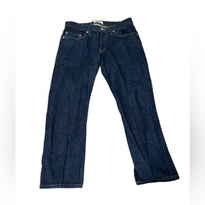 Naked & Famous Weird Guy Selvedge Denim Button Fly Jeans 34x27